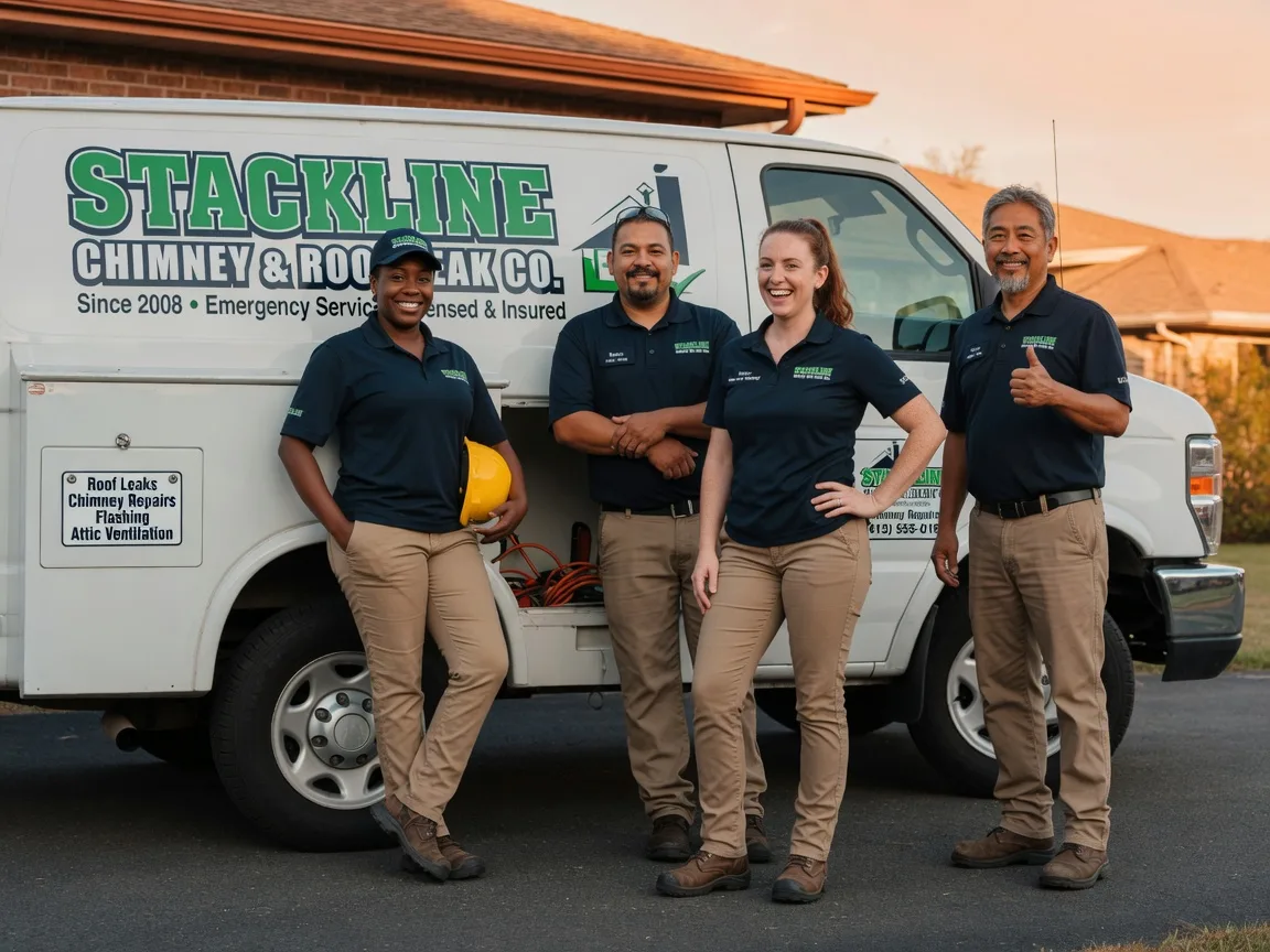 Chimney flashing repair company in Morganville, KS